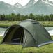 Merkloos BlackOut Compacte BlackOut Tent voor 4 Personen