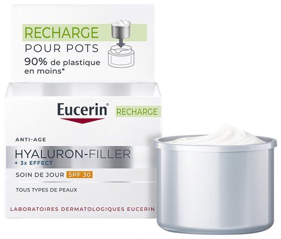 Eucerin Hyaluron-Filler + 3x EFFECT Dagcrème SPF 30 Navulling