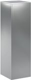 vidaXL Plantenstand Zilver Staal 30 x 30 x 100 cm