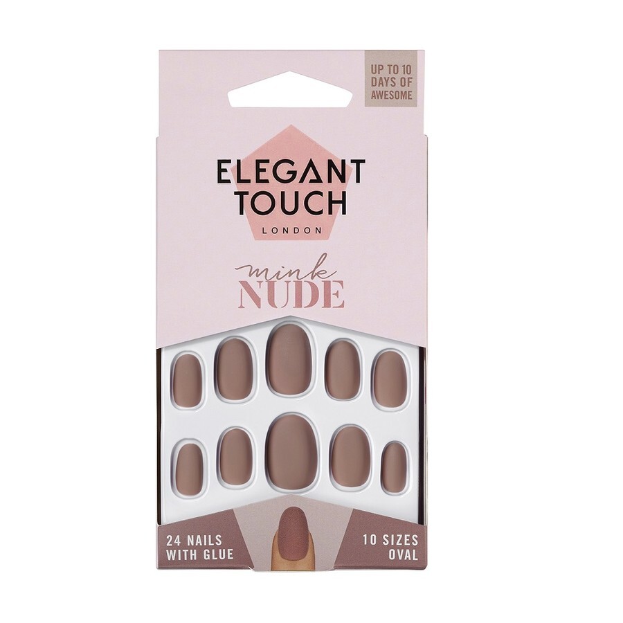 Elegant Touch Mink Nude Nagels