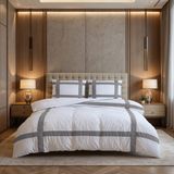 Dekbed-Discounter Dreamhouse Dekbedovertrek 140 x 200/220 cm - Verkoelend Percale Katoen - Grijs