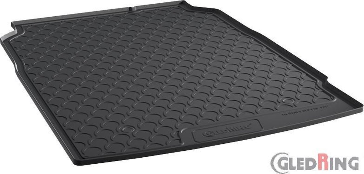 Gledring 1212 Rubbasol (Rubber) Trunk Mat 5-Series F10 Sedan 2010, Zwart