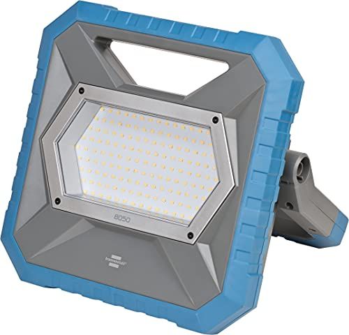 Brennenstuhl 1171630802 LED Bouwlamp Hybride BS 8050 MH/LED Werklamp 80W (Compatibel met Bosch Professional 18V accusysteem)
