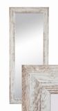 Art & BD Canyon White Pine Spiegel - 50x120 cm - Rechthoekig - MDF-frame - Wit