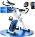 SPORTNOW Vélo d'appartement magnétique - Acier - 105 x 53,5 x 109 cm - Bleu