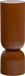 WOOOD Toval Pot Hoog - Metaal - Hoogglans Honinggeel - 95x32x32