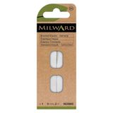 Milward Tressé, élastique, 9 mm, blanc, 5 x 2 m
