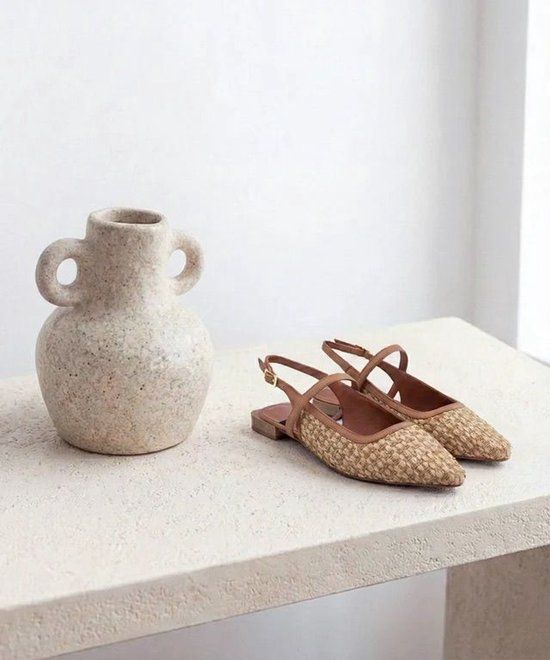 Angel Alarcon Ballerina's - 26002 - Beige - Leer - Maat 41