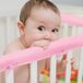 Bol barrière de lit pour enfants douce - Housse de barrière de lit pour enfants douce protection des dents rail anti-morsure