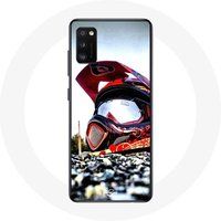 Maniacase Case voor Oppo A16 MotoCross Helm