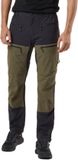 Swedemount Lofoten Stretch Outdoor broek voor heren - Zwart/Olijf - Maat XXL