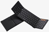 Merkloos Nomadius Opvouwbaar Toetsenbord - Draadloos - Bluetooth - QWERTY US - Zwart