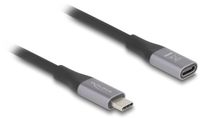 Delock USB-C verlengkabel | USB4 40 Gbps | PD 240W | 8K 60Hz | 1 meter