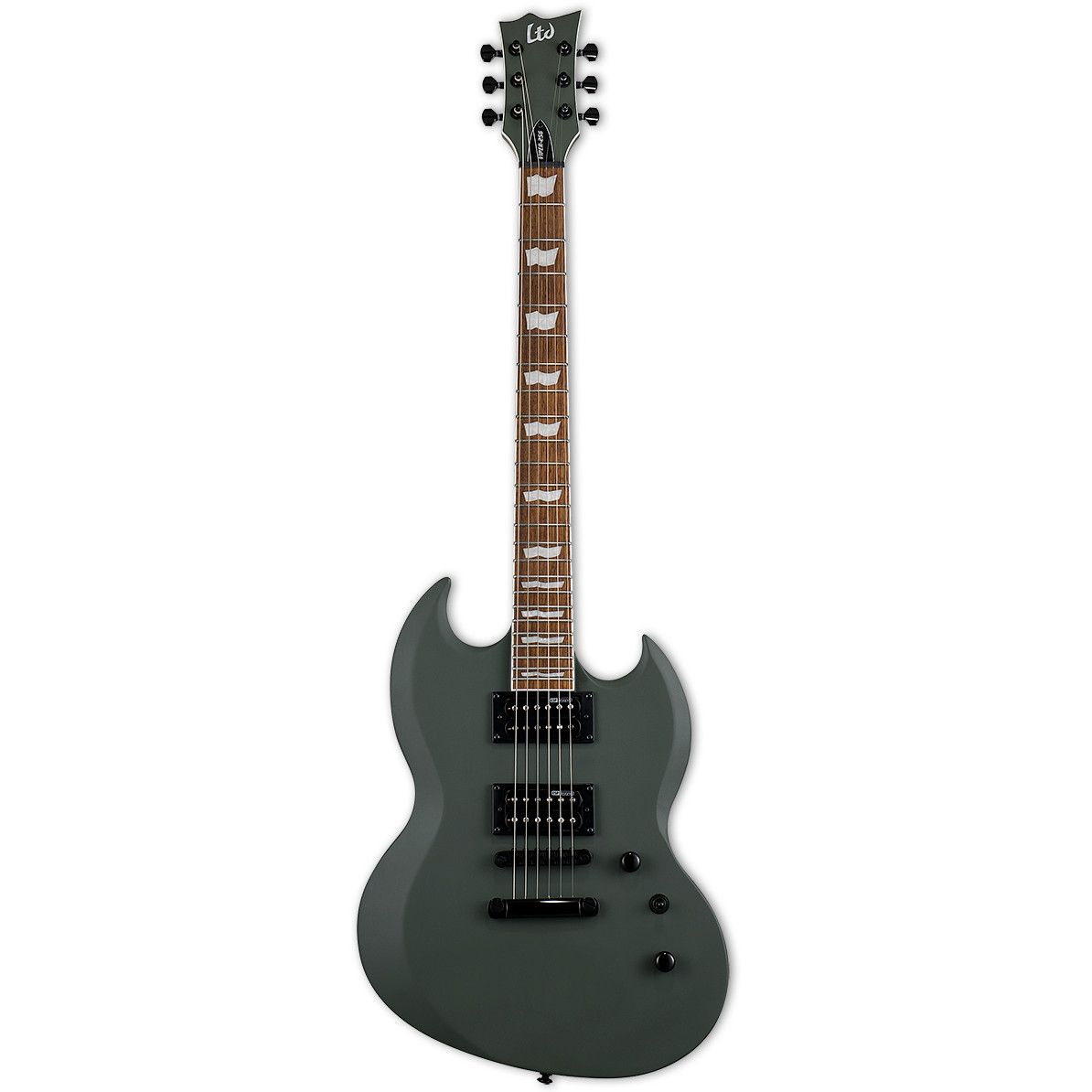 ESP LTD VIPER-256 Military Green Satin Electric Guitar