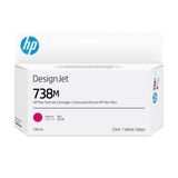 HP 738M 130 ml magenta inktcartridge voor DesignJet T850, T950 printers
