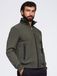 OMBRE Veste - Manches longues - Fermeture éclair - Uni vert olive S