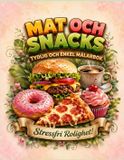 Mat Libri GmbH Mat och Snacks Tydlig och Enkel Målarbok