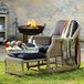 LOBERON Fauteuil Howe grijs/zwart