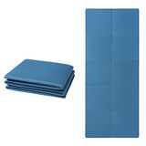 Good Nite Opvouwbare yogamat, antislip, draagbaar, fitnessmat, opvouwbaar, licht, gymnastiekmat, pilates, sport, reisyogamat, 183 x 61 x 0,6 cm