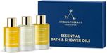 AROMATHERAPY ASSOCIATES Essential Bath & Shower Oils 3x9ml