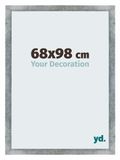 Your Decoration - Cadre puzzle 68x98 cm - Fer brossé - Cadre puzzle 1500-2000 pièces - Cadre photo MDF - Mura