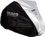 Oxford Aquatex Waterdichte Fietshoes voor 2 Fietsen - Zwart/Zilver
