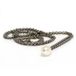 Trollbeads Collier zilver parel 80 cm