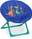 Merkloos Relaxdays Kindercampingstoel - opvouwbaar - zithoogte 20 cm - dino
