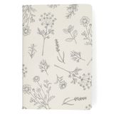 Dille &amp; Kamille Cahier, couverture souple, ligné, herbes et brindilles, A5