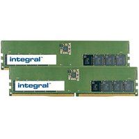 Integral 32GB Kit (2x16GB) DDR5 RAM 4800MHz Desktop/PC PC5-38400 Geheugen