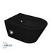 Sanitaironline.nl Wiesbaden Stereo Wandcloset Rimless met Bidetkraan - Mat Zwart