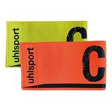 Uhlsport aanvoerdersband (fluogeel, shockrood) 1006750