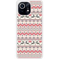 Rendier Rendier siliconen hoesje compatibel met Xiaomi Mi 11 rendier kersttrui