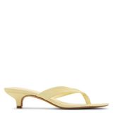 Steve Madden Tracie suède muiltjes geel