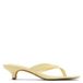 Steve Madden Tracie suède muiltjes geel