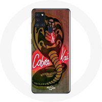 Maniacase Hoesjes voor Samsung Galaxy A21s Cobra Kai Logo Poster Series