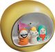 Alessi Presepe Kerststal - porselein/goudkleurig