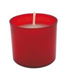Cereria di Giorgio Liturgico Lumino Votivo, was, rood, 4,4 x 4,8 x 4,4 cm, 6 stuks
