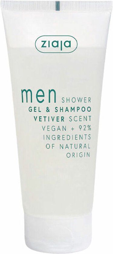 Ziaja Vetiver 2-in-1 Gel en Shampoo Mannen 200 ml