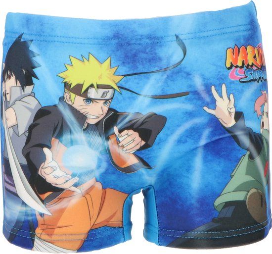 4KidsOnly Naruto Zwembroek - 6 jaar - Polyester - Blauw - Zwemboxer