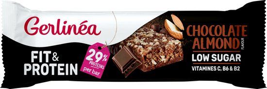 Gerlinéa Fit & Protein Chocolate Almond Reep (45 gr)