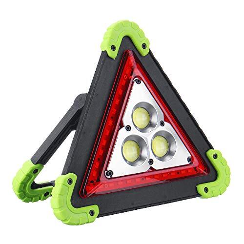 Unknown 50 W 3 COB+36 LEDs USB Werklamp 4 Modi Emergency Lantaarn Zoeklicht Flood Lamp Outdoor Camping (Groen)