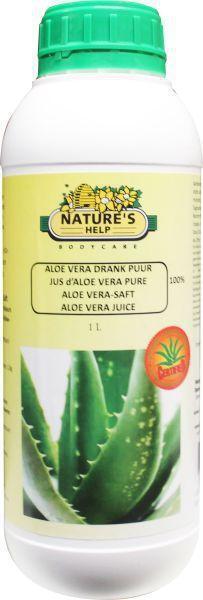 Natures Help Aloe vera drank puur 1000 ML