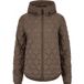 Didriksons Evelyn 2, synthetisch donsjack, dames, mocha