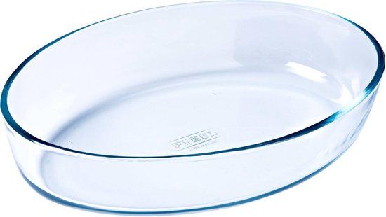 Pyrex Iconic's Ovenschaal Ovaal 2,2 liter - Transparant - 30x21cm