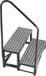 VEVOR Camperopstap, 2 Treden, Instaphulp, Draagvermogen 299,38 Kg, Zwart