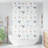 Maison Exclusive - Rideau de douche avec caisse intégrée, dimensions 140x240 cm, largeur du tissu 136 cm