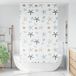 Maison Exclusive - Rideau de douche avec caisse intégrée, dimensions 140x240 cm, largeur du tissu 136 cm