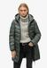 Superdry - Gewatteerde Fuji Mid jas met capuchon - Dames - Stormy Weather Blue