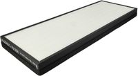 vhbw 2-delige filterset compatibel met Rowenta Intense Pure Air Connect PU6080, PU6080 F0 luchtreinigers - HEPA-filter, actief koolstoffilter
